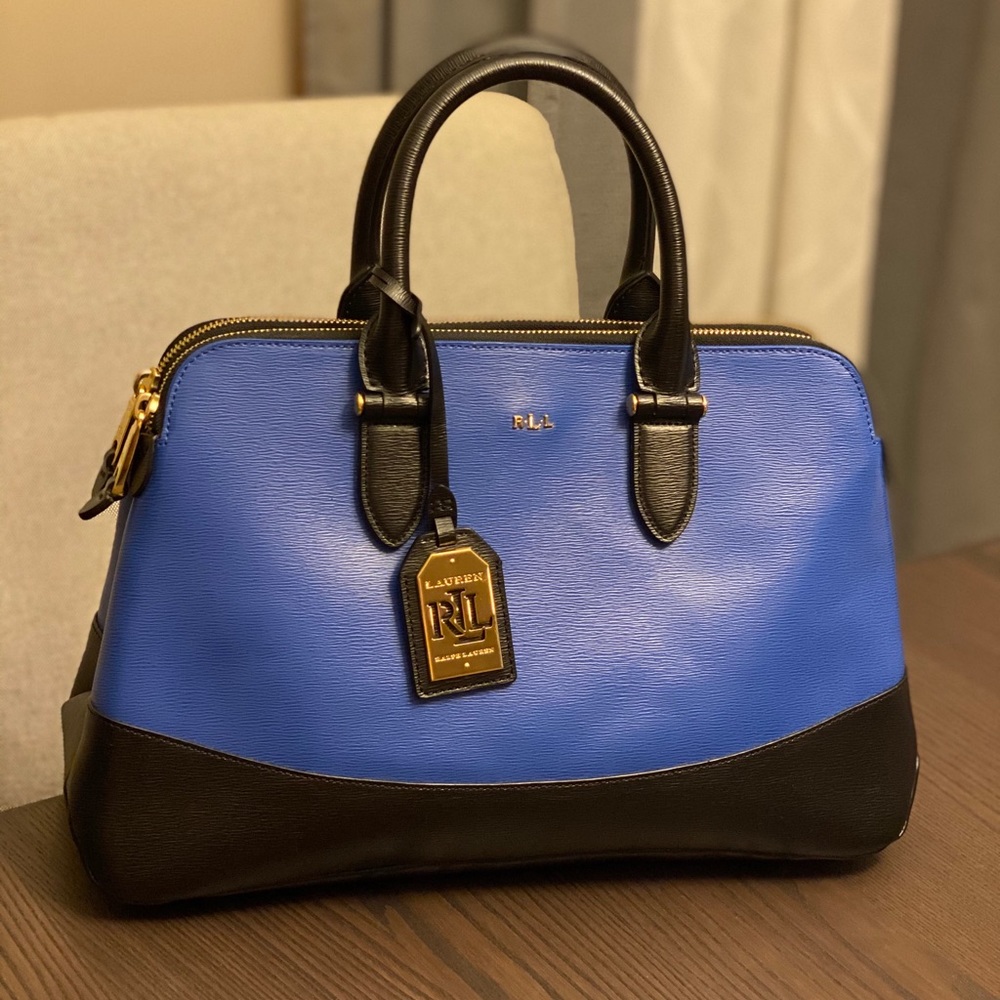 Raulph Lauren satchel over the shoulder/tope bag